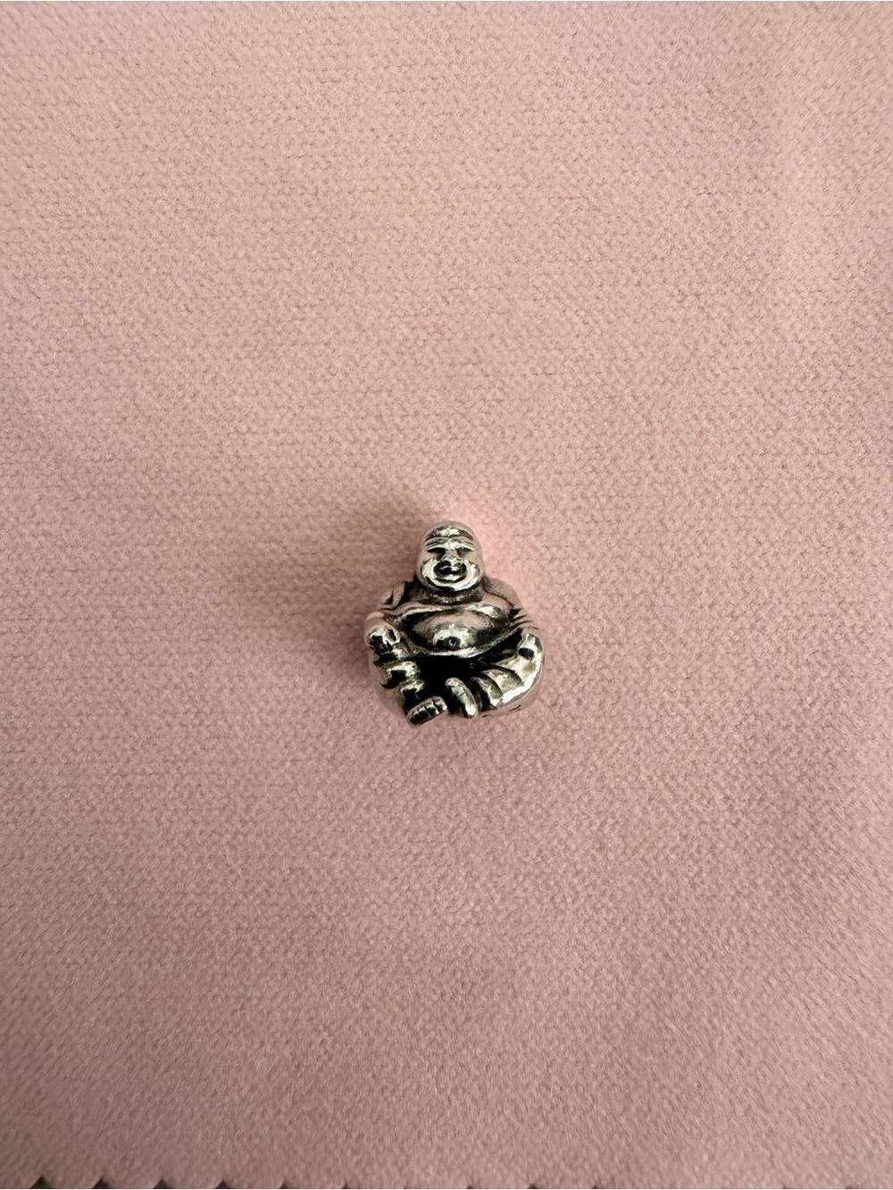 Authentic Pandora Laughing Buddha Charm